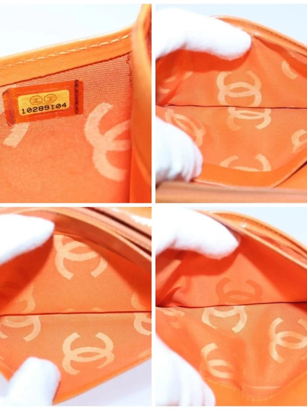 CHANEL Cambon Line Matelasse Long Wallet Leather Beige CC Auth bs16763